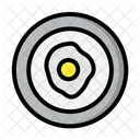 Fried Egg Protein Food Icon