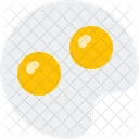Fried Eggs Food Icon