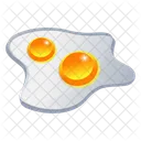 Food Meal Fried Eggs Icon