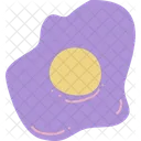 Fried Eggs Food Cooking Icon