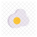 Fried Eggs Food Bakery Icon