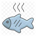 Barbecue Fish Fried Icon