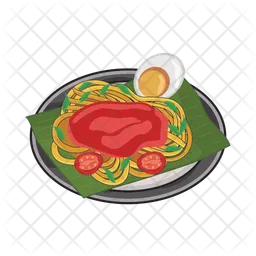 Fried noodle  Icon