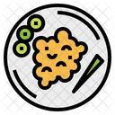 Fried Rice Meal Breakfast Icon