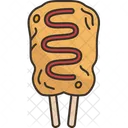 Fried Sausage  Icon