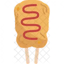 Fried Sausage  Icon