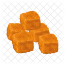 Fried tofu  Icon