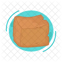 Fried tofu  Icon