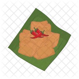 Fried tofu  Icon