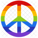 Frieden Abzeichen Peace Zeichen Symbol