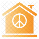 Frieden Zuhause  Symbol