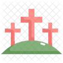 Kreuz Ostern Tag Icon