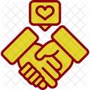 Friend Handshake Partner Icon