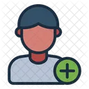 Friend Add Profile Icon