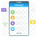 Friend List  Icon