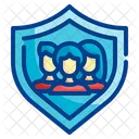 Friend Shield Protect Shield Icon