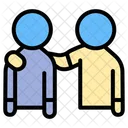 Friend Support Friendship Protection Icon