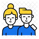 Friendliness Back Arrow Road Intersection Icon