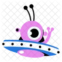 Friendly alien space traveler  Icon