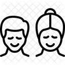 Friendly Folksy Affectionate Icon