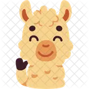 Llama Cute Animal Icon