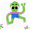 Friendly Space Alien  Icon