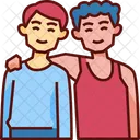 Friends People Happy Icon