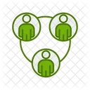Friends Network Group Icon