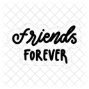 Friends Forever Friendship Besties Icon