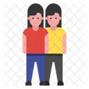 Girls Besties Fellowship Icon