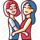 Friends People Happy Icon