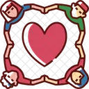 Friends People Happy Icon