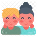 Friends Girl Friend Boy Friend Icon