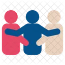 Friends Companions Pals Icon