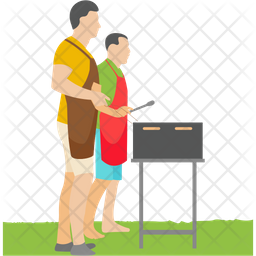 Friends Picnic Icon