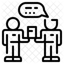 Friends Talking Talking Friends Icon