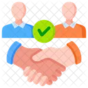 Friendship Trust Deal Icon