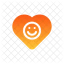Friendship Smile Heart Icon