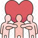 Friendship Together Care Icon