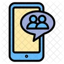 Friendship App Chat Icon