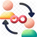 Friendship Happy People Icon
