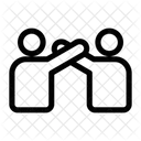 Relationship Friendship Brotherhood Icon