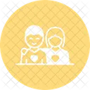 Friendship Happy People Icon