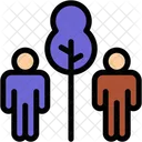 Friendship tree  Icon