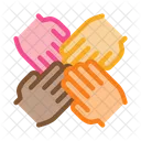 Group Handshake Friendship Icon