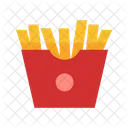 Fries Frenchfries Snacks Icon