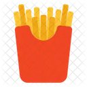 Fries Chips Food Icon