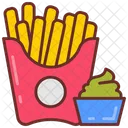 Fries French Fries Finger Chips Icon