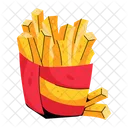Fries Fast Food Fries Box Icon