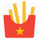 Fries Chips Snack Icon